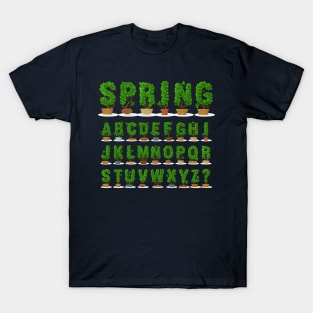 Spring Alphabet T-Shirt